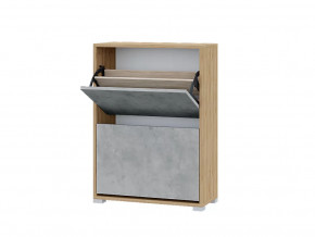 Обувница Домино Бетон в Кургане - kurgan.mebel-tymen.ru | фото