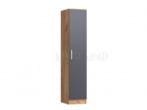 Пенал Мартина ЛДСП Графит, Дуб крафт в Кургане - kurgan.mebel-tymen.ru | фото