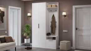 Прихожая «Агата» №2 Белый в Кургане - kurgan.mebel-tymen.ru | фото