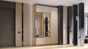 Прихожая Бавария Дуб вотан/кашемир в Кургане - kurgan.mebel-tymen.ru | фото