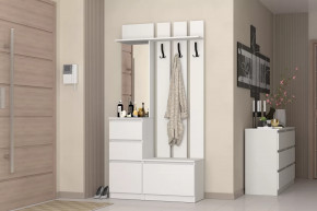 Прихожая Хилтон Белый в Кургане - kurgan.mebel-tymen.ru | фото