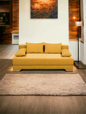 Прямой диван Киви 1 Савана Елоу в Кургане - kurgan.mebel-tymen.ru | фото