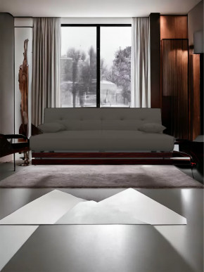 Прямой диван манго 1 Нео Графит/Планки орех в Кургане - kurgan.mebel-tymen.ru | фото