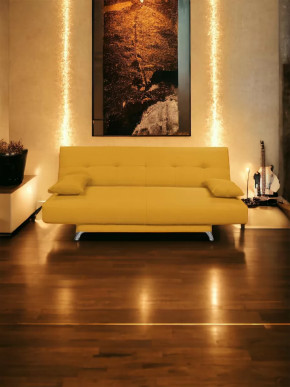 Прямой диван манго 2 Савана Елоу в Кургане - kurgan.mebel-tymen.ru | фото