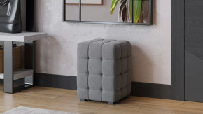 Пуф «Аристо» Велюр Серый в Кургане - kurgan.mebel-tymen.ru | фото