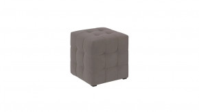 Пуф Тип 1 Велюр Мокко темный в Кургане - kurgan.mebel-tymen.ru | фото