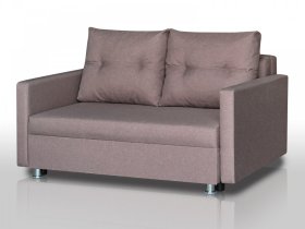 Диван Реал 120 с подлокотниками латте в Кургане - kurgan.mebel-tymen.ru | фото