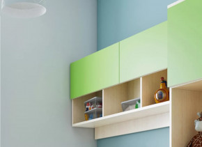 Секция навесная "Киви" №6 в Кургане - kurgan.mebel-tymen.ru | фото