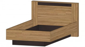 Серия Бостон Кровать 1200 дуб вотан в Кургане - kurgan.mebel-tymen.ru | фото