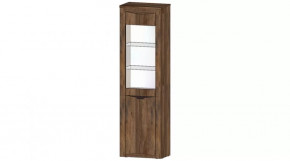 Серия Регина Пенал со стеклом дуб самдал в Кургане - kurgan.mebel-tymen.ru | фото