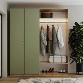 Шкаф 2000 Олива шагрень Фаска в Кургане - kurgan.mebel-tymen.ru | фото