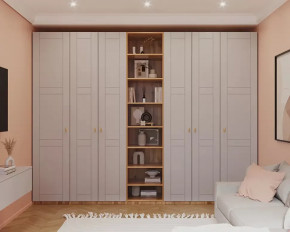 Шкаф 3000 Софт серый Графика в Кургане - kurgan.mebel-tymen.ru | фото