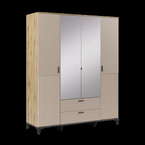 Шкаф 4-х дверный с ящиками Дюна №2 в Кургане - kurgan.mebel-tymen.ru | фото