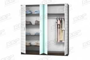 Шкаф 4х-створчатый МС спальня Афина МДФ глянец в Кургане - kurgan.mebel-tymen.ru | фото
