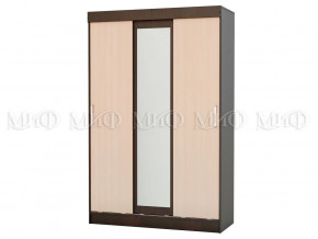 Шкаф Басямиф, дуб беленый/венге в Кургане - kurgan.mebel-tymen.ru | фото