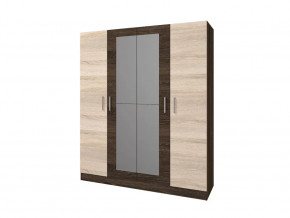 Шкаф четырехстворчатый Леси Кантербери-Сономо в Кургане - kurgan.mebel-tymen.ru | фото