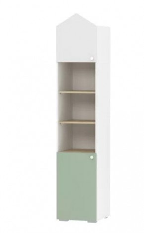 Шкаф для книг Банни НМ 041.44 Меренга/Макарун в Кургане - kurgan.mebel-tymen.ru | фото