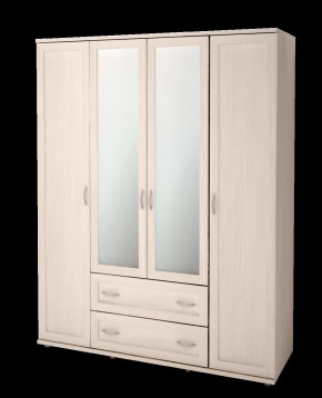 Шкаф для одежды 4-х дверный «Ника-Люкс» №19 в Кургане - kurgan.mebel-tymen.ru | фото
