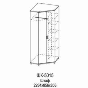 Шкаф для одежды и белья ШК-5015 Грейс в Кургане - kurgan.mebel-tymen.ru | фото