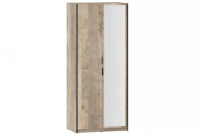 Шкаф для одежды с зеркалом Фолк НМ 014.03 в Кургане - kurgan.mebel-tymen.ru | фото