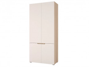 Шкаф двухстворчатый Анталия Сонома-Белый софт в Кургане - kurgan.mebel-tymen.ru | фото