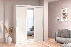 Шкаф-купе 012, трехдверный, бодега белая Диал в Кургане - kurgan.mebel-tymen.ru | фото