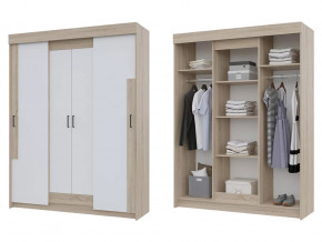 Шкаф купе Victor Сонома-Белый в Кургане - kurgan.mebel-tymen.ru | фото