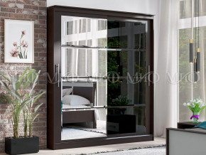 Шкаф-купе Элегант №7 Венге в Кургане - kurgan.mebel-tymen.ru | фото