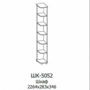 Шкаф многоцелевой ШК-5052 Грейс в Кургане - kurgan.mebel-tymen.ru | фото