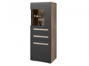 Шкаф Наоми ШК-24 графит нубук в Кургане - kurgan.mebel-tymen.ru | фото