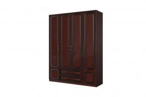 Шкаф ШР-4 "Лакированный орех" без зеркала в Кургане - kurgan.mebel-tymen.ru | фото