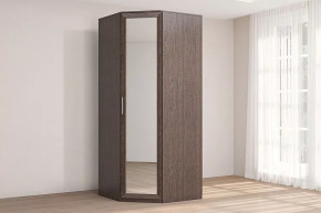 Шкаф угловой с зеркалом Кэт-4 Венге Диал в Кургане - kurgan.mebel-tymen.ru | фото