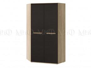 Шкаф угловой универсальный Ким Графит софт, сонома в Кургане - kurgan.mebel-tymen.ru | фото