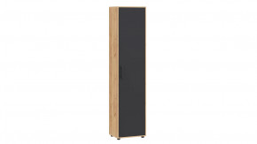 Шкаф «Витра» тип 1 Дуб Крафт золотой, Антрацит в Кургане - kurgan.mebel-tymen.ru | фото