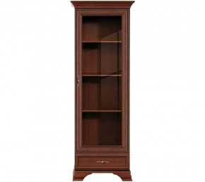 Шкаф-витрина Kentaki S320-REG1W1S Каштан в Кургане - kurgan.mebel-tymen.ru | фото