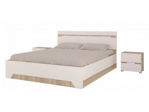 Спальный гарнитур Анталия Сонома-Белый софт в Кургане - kurgan.mebel-tymen.ru | фото