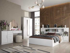 Спальный гарнитур Басямиф, белый в Кургане - kurgan.mebel-tymen.ru | фото