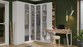 Спальный гарнитур «Порто» №5 Яблоня Беллуно, Белый в Кургане - kurgan.mebel-tymen.ru | фото