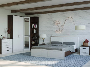 Спальный гарнитур Венеция-1 Венге/Белое дерево в Кургане - kurgan.mebel-tymen.ru | фото