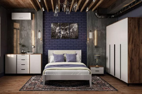 Спальня модульная Брента Жемчуг в Кургане - kurgan.mebel-tymen.ru | фото