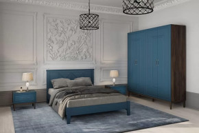 Спальня модульная Гориция Таксус / Лак Сапфировый в Кургане - kurgan.mebel-tymen.ru | фото