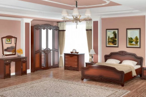 Спальня модульная Лотос Орех в Кургане - kurgan.mebel-tymen.ru | фото