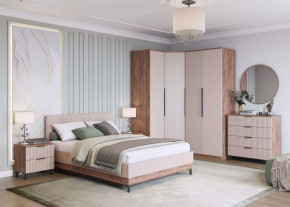 Спальня Тоскана, набор №3, дуб табачный/бисквит в Кургане - kurgan.mebel-tymen.ru | фото