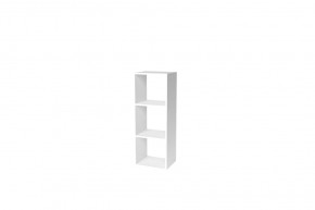 Стеллаж 3 секции 1060х356х294, цвет белый в Кургане - kurgan.mebel-tymen.ru | фото