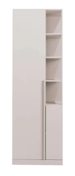 Стеллаж Николь 21.2 Кашемир в Кургане - kurgan.mebel-tymen.ru | фото