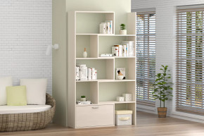 Стеллаж раздвижной, 718/1300 мм бодега белая Диал в Кургане - kurgan.mebel-tymen.ru | фото