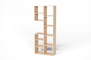 Стеллаж Элемент-2 дуб сонома Герда в Кургане - kurgan.mebel-tymen.ru | фото