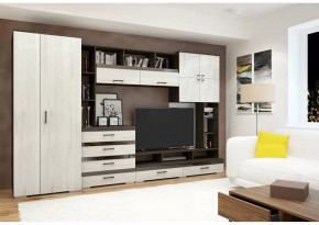 Стенка Коста Венге/ крафт белый (прованс) в Кургане - kurgan.mebel-tymen.ru | фото