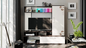 Стенка «Сиена» Венге Цаво/Дуб Молочный в Кургане - kurgan.mebel-tymen.ru | фото