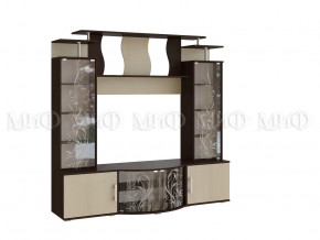 Стенка Виста Дуб беленый/Венге в Кургане - kurgan.mebel-tymen.ru | фото